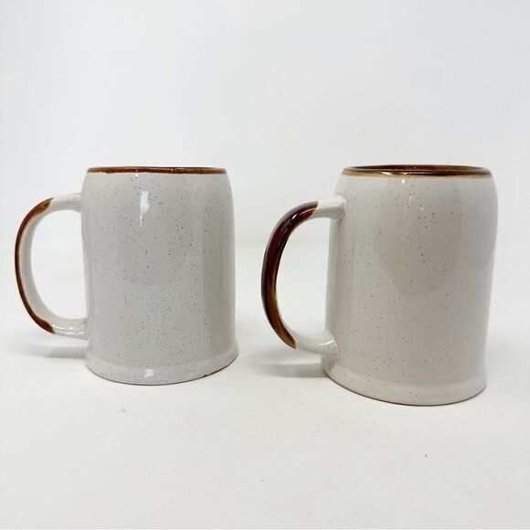 Vintage Retro 70s Rainbow Coffee Mugs MCM Cups Las Vegas Hoover Dam Nevada - Picture 5 of 6